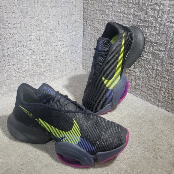 Nike Air Zoom SuperRep 2 Women's Size 9.5 Black Running Sneakers CU5925-010 - Picture 10 of 12